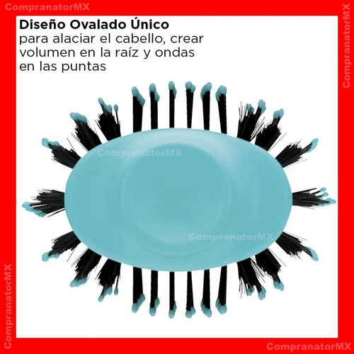 Imagen 8 de 10 de Cepillo Secador Revlon Salon Pro One Step Oval Voluminizador