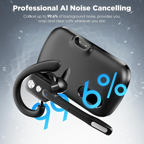 Auriculares Bluetooth Manos Libres Con Cancelación De Ruido