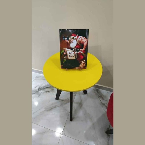 Imagem 3 de 3 de Decoração De Sala Quadro Natal Papai Noel De Academia