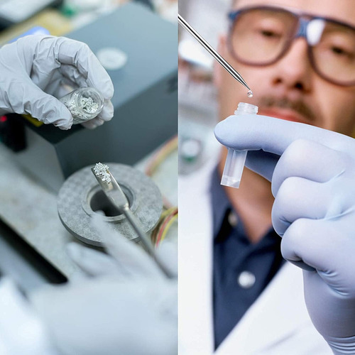 L Cuchara Acero Inoxidable Espátula Laboratorio 12 Piezas