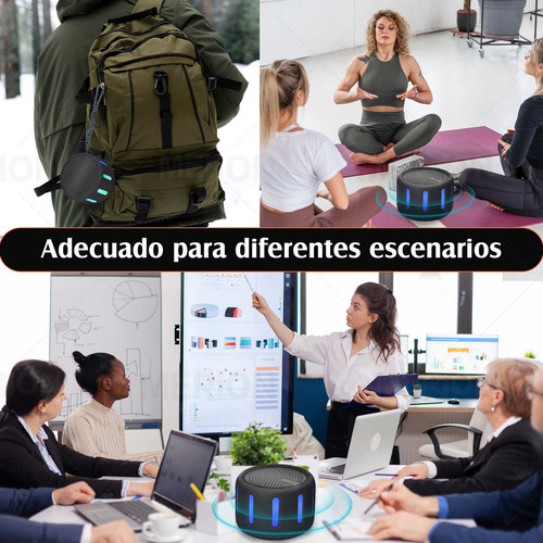 Merion Bocina Bluetooth Portátil Inalámbrica Aux-in Micro Tf Tws Color Negro