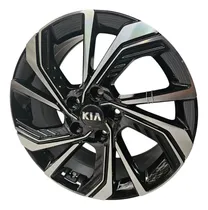 Comprar Rines 17 5-114 Kia Forte K4 Soul Optima Seltos Sportage 4pzs Negro Maquinado
