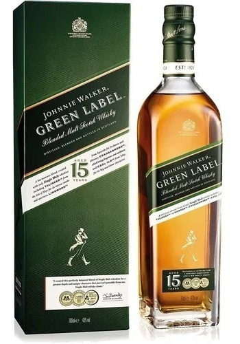 Whisky Johnnie Walker Green Label (750ml)