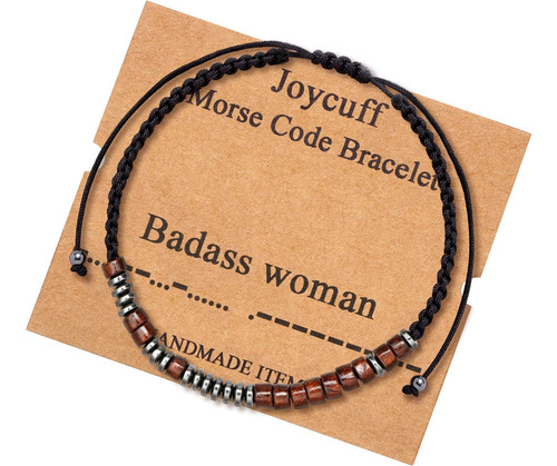 Joycuff Pulsera Para Mujer Con Código Morse Para Mujer, Espo
