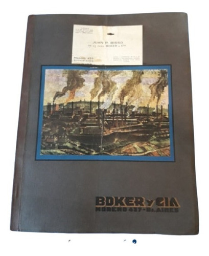 Antiguo Catalogo Boker Y Cia Año 1930. Herramientas. 