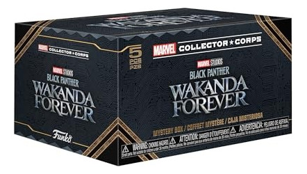 Funko Collector Corps Black Panther Wakanda Forever Talla M