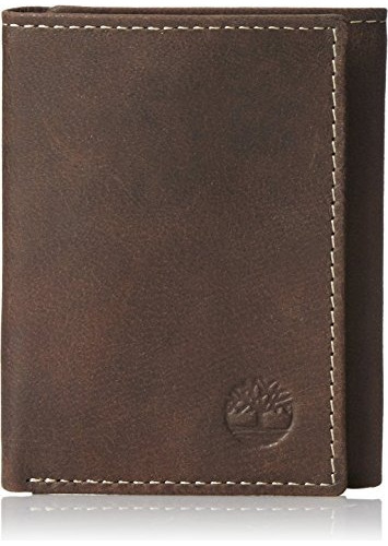 Timberland Mens Tríptico De Piel Carpeta Con Ventana Id