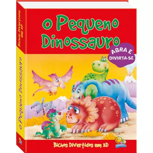 Livro - Faça E Brinque : Dinossauro - 3D - Pikoli Brinquedos Educativos