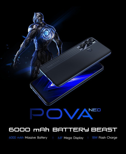 Imagen 3 de 6 de Celular Tecno Pova Neo 4 64 Gb