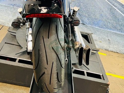Honda Shadow 600 -preta 2003 -51.993km Customizada
