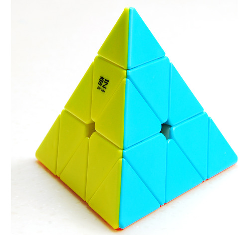 Cubo Qiyi Pyraminx Qiming S2 Stickerless Nuevo