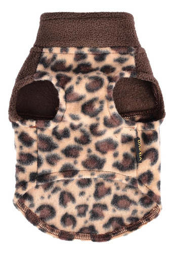 Vestido De Vana De Vellón Sweater Leopard Ropa Para Perros P