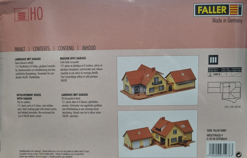 Faller Landhaus Mit Garage 131276