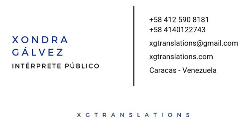 Imagen 2 de 3 de Traducciones Certificadas/oficiales Por Intéprete Público