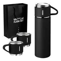Comprar Termo Vacuum Acero Inoxidable 3 Tazas Bebida Caliente Y Fria