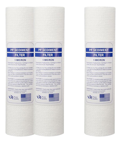 2 Filtro De Polipropileno De Sedimentos De Agua Para El
