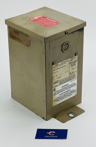 Abb Clmd 43 Capacitor C484g20-ch 20 Kvar 240vac 3ph 60hz Dds