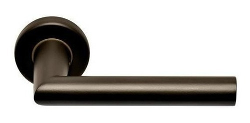 Imagen 1 de 4 de Casiopea Media Manija Aluminio Negro Mate