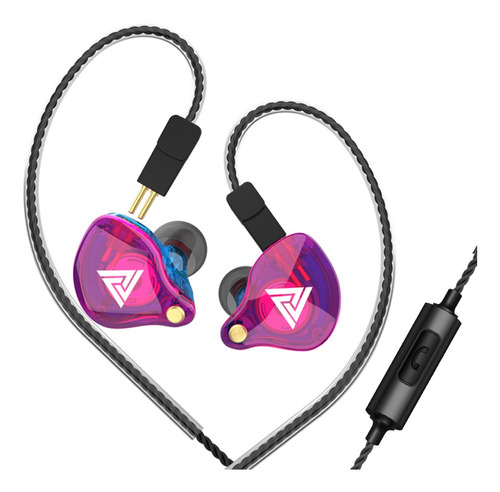 Qkz Vk4 3.5mm Fones De Ouvido Com Fio In-ear Esportes Fone D