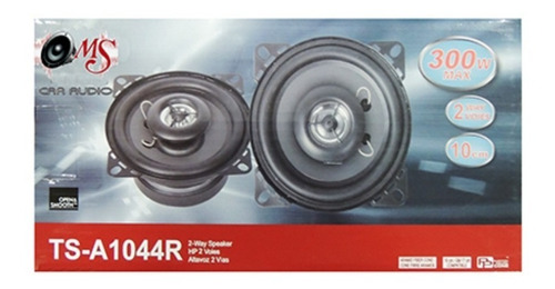 Ms Car Audio Parlante 10cm 2 Vías 300w