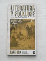 Comprar Literatura Y Folklore. El Folklore Literario. Capitulo. 