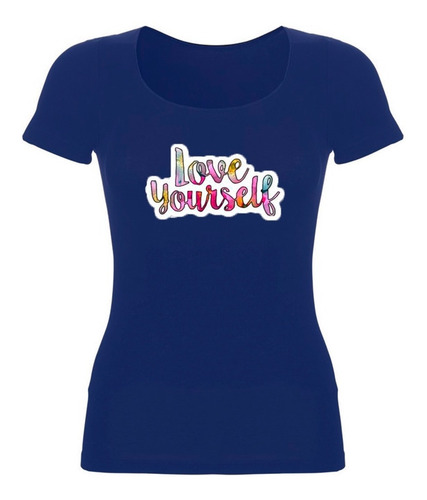 Remera Mujer Algodón Love Yourself