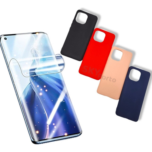 Funda Super Slim Silicona + Film Hidrogel Para Xiaomi Mi 11