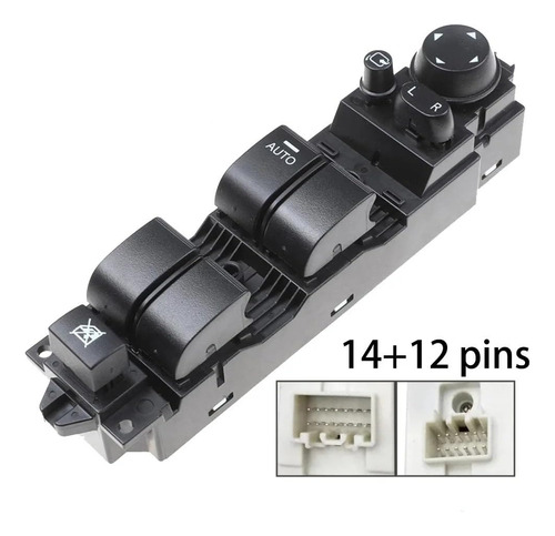 Botonera Vidrios Izquierda Mazda 3 2010-2014 Bek6-66-350