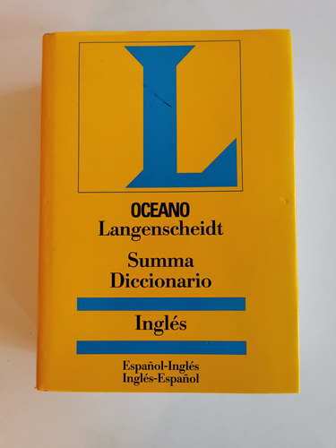 Oceano Langenscheidt Summa Diccionario Inglés Español