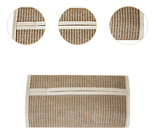 Caja De Pañuelos De Papel Tejida Rectangular, Reutilizable,