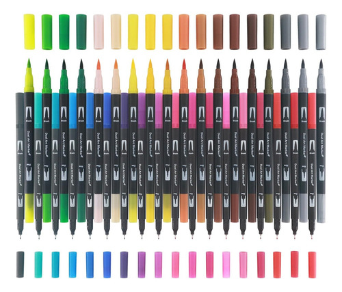 Rotuladores Para Libros De Colorear Sin Sangrado, Juego De 3