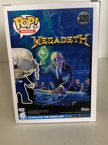 Funko Pop Megadeth Vic Rattlehead