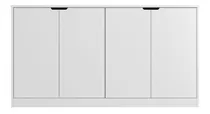 Comprar Buffet 4 Puertas Compaq Blanca - Be Design