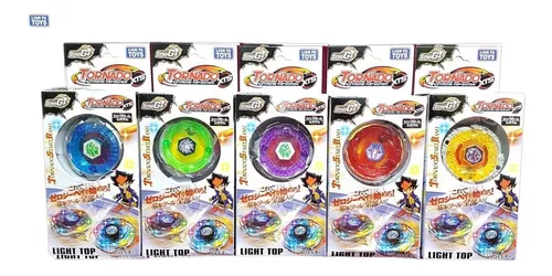 Kit 4 Beyblade Lançador Brinquedo Pião Led Arena Metal Luz - Carrefour