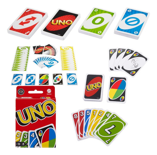 Jogo De Cartas Uno - 108 Cartas