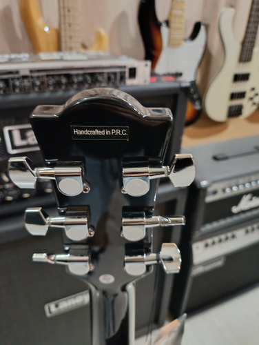 Guitarra Electroacústica Eko Ranger Okm Negro Diestro Wengué (Usado)