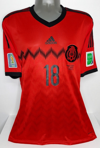 Mexico adidas Visita Mundial 2014 Guardado Soccerboo Js145