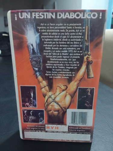 Evil Dead-diabolico-coleccion-duplicados-vhs-1987 (Usado)