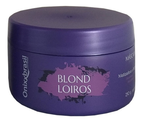 Máscara Matizadora 250g Blond Loiros - Matiza Os Fios