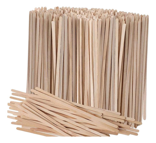 500 Uds. Agitadores De Bebidas Palitos De Madera Para