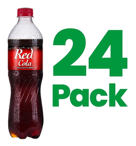 24 Pack Red Cola 600 Ml