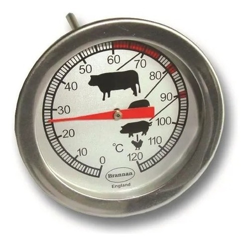 Termómetro Para Alimentos 0-120 °c Analógico