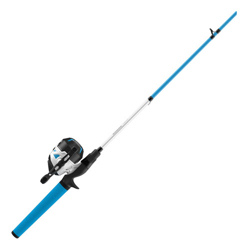 Combo De Carrete Y Caña De Pesca Fibra De Vidrio 6 Pies
