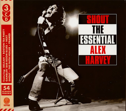 Box The Sensational Alex Harvey Band - Shout: Essential 3 Cd