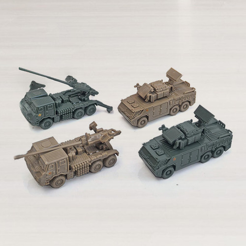 Modelo De Vehículo De 4 Piezas 1/144, Modelo De Vehículo