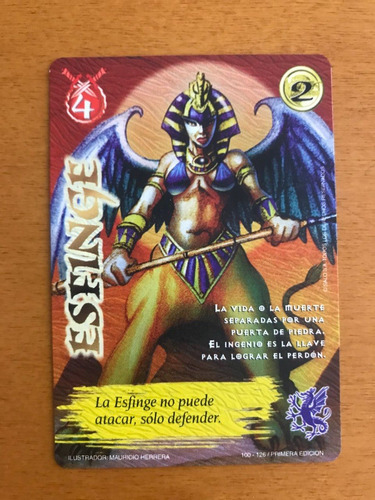 Esfinge El Reto Mitos Y Leyendas Cartas Primera Era