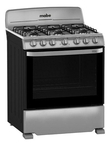 Estufa Piso 76 Cm Plata Mercury Mabe - Em7620bais2