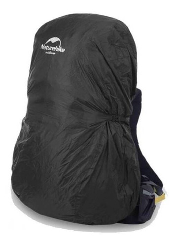 Capa De Mochila Impermeável 55 A 75 Litros Naturehike Cor Preto Desenho do tecido Liso Tamanho G