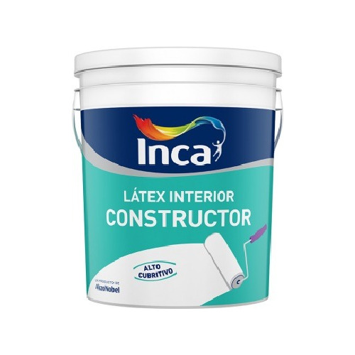 Pintura Latex Interior Inca Constructor 4lts Blanco