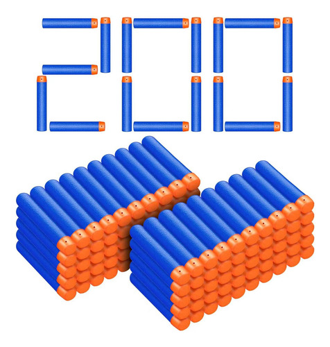 Sojufog 200 Balas De Dardos Compatibles Con Nerf N Strike Bl
